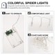 thumbnail image 2 of 1pc LED Halloween Spider Light String Festival Festival Lámpara de yarda Decoración de cadena, 2 of 7
