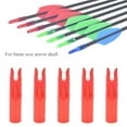 thumbnail image 1 of POCREATION Plastic Bow Nock,Plastic Nock,50Pcs Portable Plastic Bow Nock Insert Tail Archery Accessory For 6mm Shaftment, 1 of 6