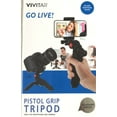 Vivitar Pistol Grip Portable Mini Tabletop Tripod for Video Vlog Stream