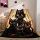 thumbnail image 2 of Manta de gato - Manta de gato arcoíris Manta de gato arcoíris para habitación de niñas Manta de regalo de gato arcoíris Navidad Halloween Día de San Valentín Pascua Adolescente Niño Regalo ﻿, 2 of 5