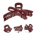 thumbnail image 2 of Unique Bargains 1 Pc Fashionable Tie Design Hair Clips for Home Red, 2 of 5