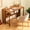 Walnut, variant on Demi Bonn Bamboo Folding Desk - Space - Saving, for Small Spaces, Brown