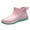 Pink, variant on AUXDIQ Rain Boots Women Short Ankle Waterproof Rain Shoes Outdoor Garden Shoes