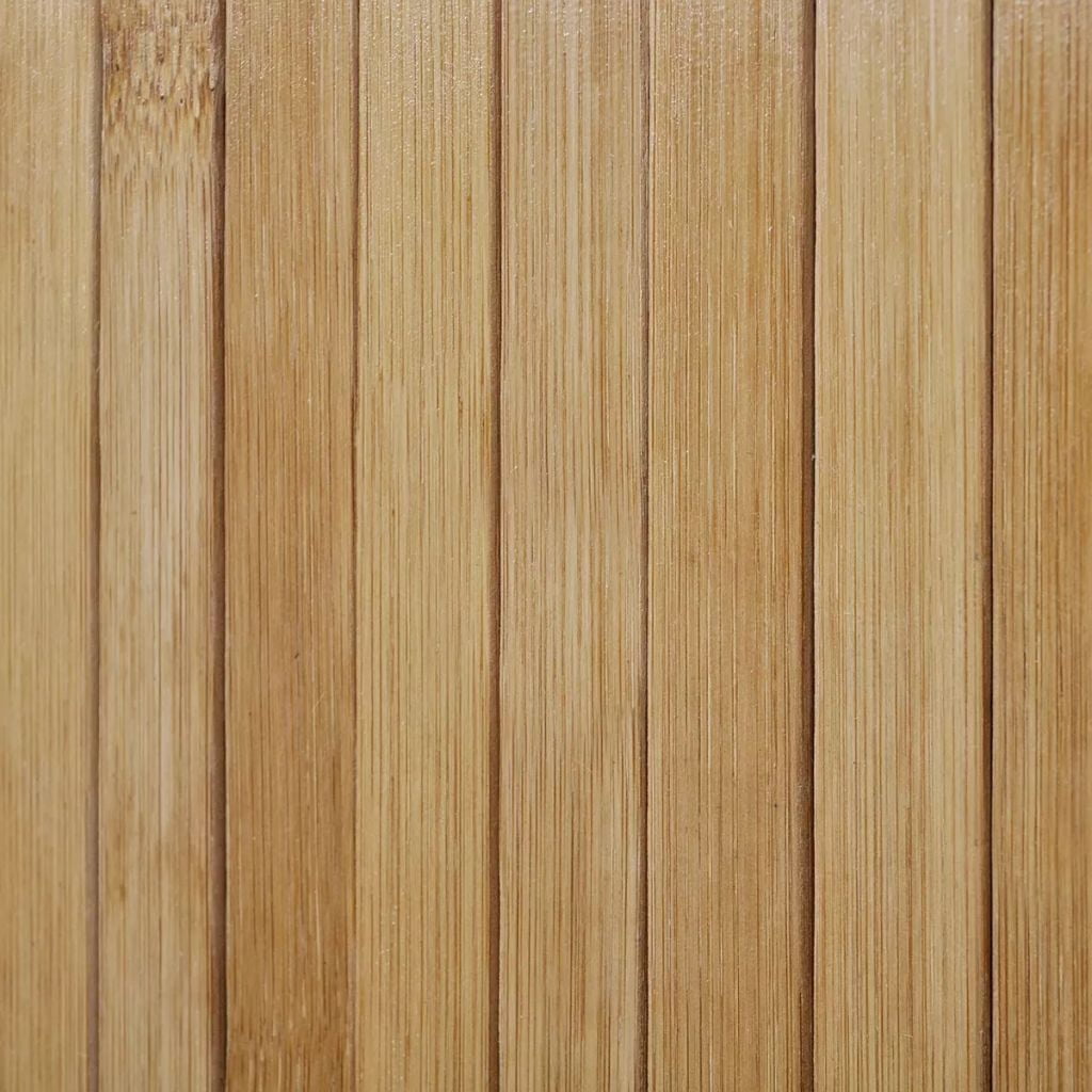 Kepooman Modern Freestanding Folding Woven Bamboo Panel Screen, Natural Kepooman Modern Freestanding Folding Woven Bamboo Panel Screen, Natural