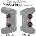 thumbnail image 5 of 4-Piece Silicone Controller Cap Replacement Set - Analog Joystick Thumb Grip Covers - Compatible with PS4, PS3, PS2, Xbox One, and Xbox 360 Game Controllers, 5 of 8