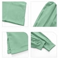 thumbnail image 4 of Stralyhd Scrubs for Women Set Medical Women Scrubs V-Neck Top and Jogger Pants with Pockets Mint Green L, 4 of 6