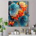 thumbnail image 4 of Vibrant Sunset Tulip Field Canvas Art, Colorful Botanical Flower Print, Modern Fresh Living Room Wall Decor, 4 of 8