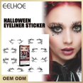 thumbnail image 1 of 2025 Eyeliner Halloween Eyeliner Sticker,Eyeshadow Stickers Horror Fashion Stage Party Makeup Tools Decorative Eyeliner, 1 of 5