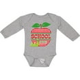 thumbnail image 3 of Inktastic Apple School is Cool Girls Long Sleeve Baby Bodysuit, 3 of 5