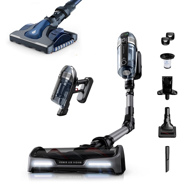 Aspiradora Vertical con Tubo Flex Rowenta X-Force 14.60 + Trapeador Aqua Head XF14.60AHLV