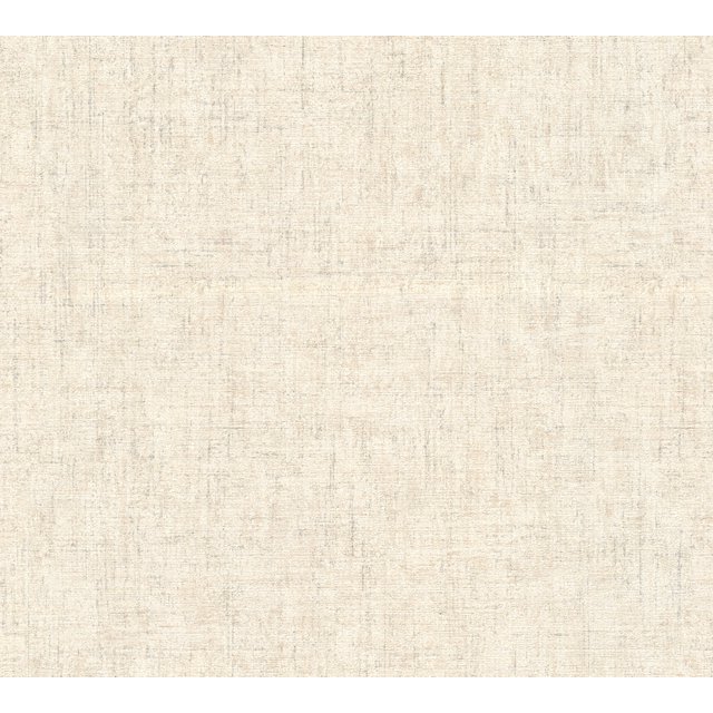 Bornéo - Rouleau de Papier Peint Crème Atmosphère Tropicale Exotique, Décor Mural Nature