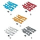 thumbnail image 4 of Tholdsy 2 piezas de coches de control remoto Brazos oscilantes de metal Kit de reemplazo mejorado Suministros de reemplazo para WLtoys 104009 12401 Type2 NO2 Tholdsy FN010154-04, 4 of 6