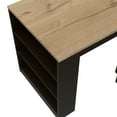 thumbnail image 4 of Boahaus Rennes Kitchen Island, Assembled Product Height 36 in, Black Wengue / Pine, 4 of 6