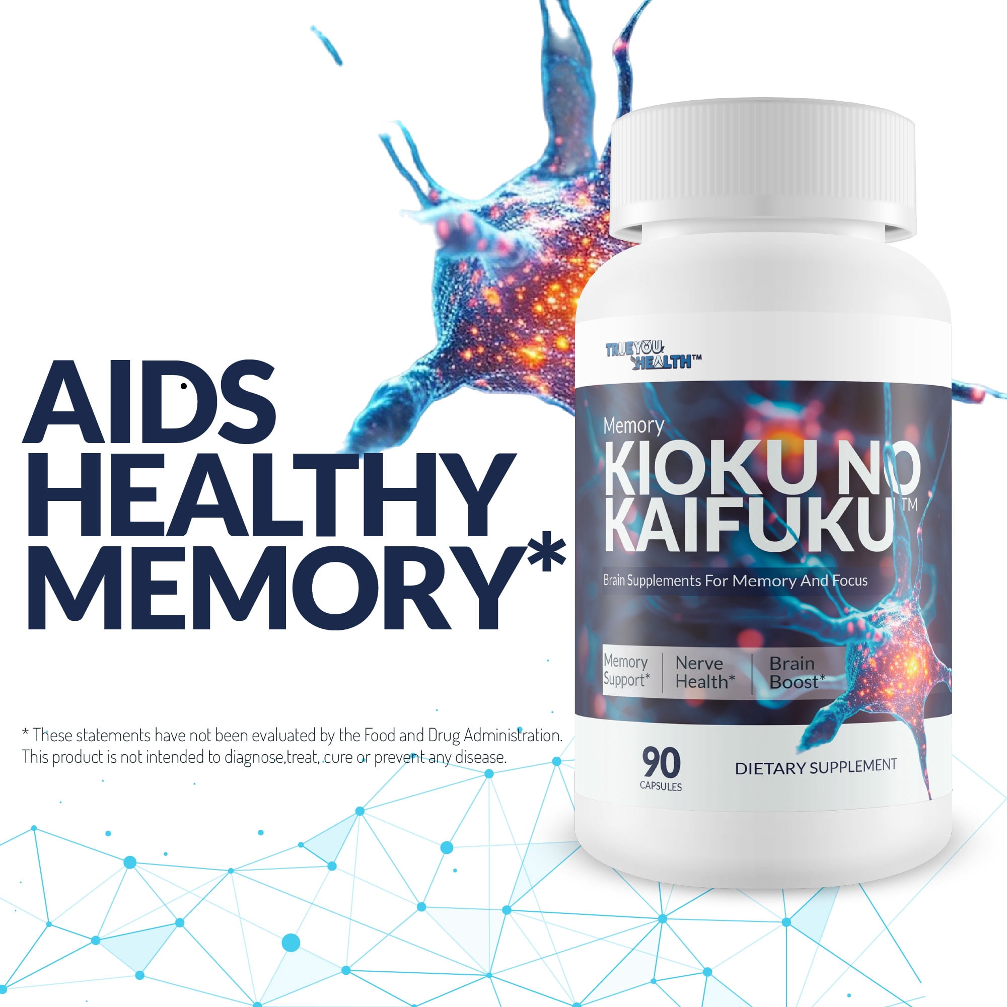 Memory Kioku No Kaifuku - Our Best Brain Supplements for Memory and Focus - Brain Booster Supplement - Improved Neuro Power Iron Brain Formula - Memo Boost Brain Honey Trick