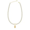 thumbnail image 3 of LuLiaMenton 3PCS Faux Pearl Necklace Gold Plated Conch Sea Turtle Pendant Beach Vacation Women Accessory, 3 of 6
