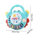 thumbnail image 3 of Tarmeek Baby Toys Hand Held Tambourine Drum for 6-9-12 Month Toddlers, Bell Jingles Percussion Educational Drum Instrument Infant Toys Christmas Birthday Presents for Boys Girls Age 1 2 3 Years Old, 3 of 6