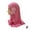 Pink-2, variant on MUSLIM KIDS GIRLS HIJAB ISLAMIC HEADSCARF KIDS CHILDREN HIJAB ONE PIECE ημ