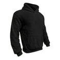 thumbnail image 6 of Betivan Mens Hoodie Fuzzy Sherpa Pullover Sweatshirts Loose Cozy Pocket Long Sleeve Winter Warm Hooded Outwear, 6 of 9