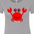 thumbnail image 4 of Inktastic Cute Red Crab Women's T-Shirt, 4 of 5