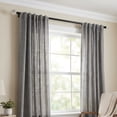 thumbnail image 4 of Better Homes & Gardens 1" Matte Black and Clear Twisted Sphere Adjustable Single Curtain Rod, 32-120", 4 of 7