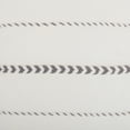 thumbnail image 5 of Mina Victory Life Styles Cotton Braided Stripes Tassels Throw Pillow in Gray, 5 of 5