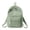 Mint Green, variant on Vintage Corduroy Backpack Solid Color Casual Daypack Adjustable Shoulder Straps Lightweight School Bag Fashion Retro Style Travel Backpack Color Personalized College Lightweight Casual Backpack