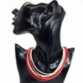 thumbnail image 3 of Collier Perle Rouge Corail Amour Tendance Femme Personnalité Voyage Fête Mode Collier Clavicule Accessoires Collier perlas, 3 of 5