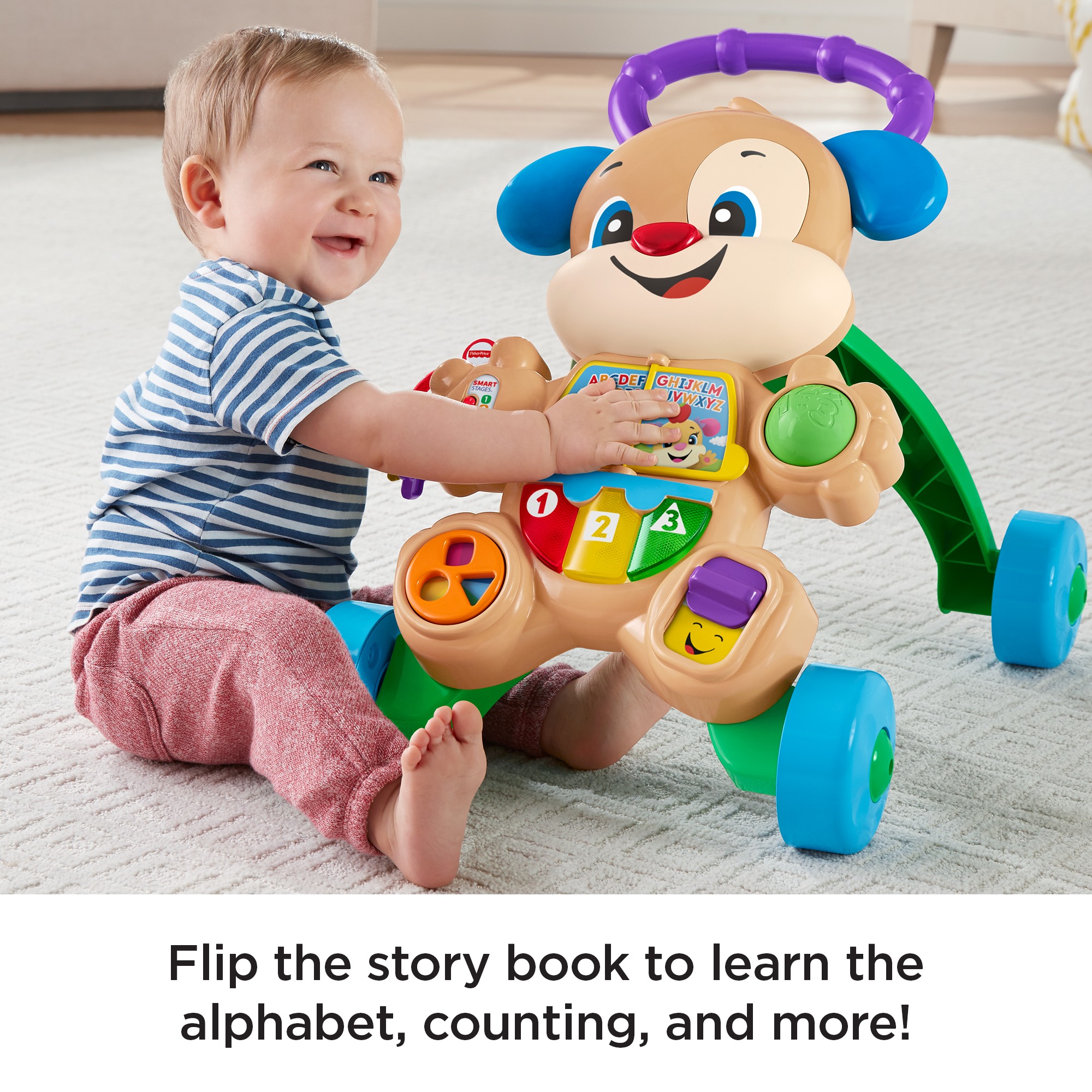 fisher price laugh and learn puppy walker