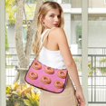 thumbnail image 5 of FORMRS Womens Shoulder Bag with Chain Strap Clutch Purse Cute Tote Handbag, Pink Doughnuts, 5 of 7