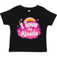 thumbnail image 3 of Inktastic I Love My Abuela Girls Toddler T-Shirt, 3 of 5