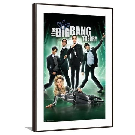 The Big Bang Theory – Group Canvas Wall Poster 22.375 x 34