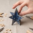thumbnail image 6 of 4th of July Wooden Star,250th Anniversary 3D Patriotic Memorial Day Tiered Tray,,Decor Rustic Red White Blue Star,Table Decor for American Independence Day Home Office F Shelf, 6 of 8