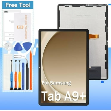 Screen Replacement for Samsung Galaxy Tab A9  SM-X210, SM-X215, SM-X216B for Sasmsung Galaxy Tab A9 Plus 11.0" LCD Display Digitize Assembly Repair Part with Tools