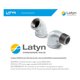 thumbnail image 2 of 5pzs Cople Galvanizado 1/4 Npt 6mm Hidráulico Agua Aire, 2 of 2
