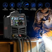 GZ GUOZHI 65A LED Plasma Cutter,Non-Touch Pilot Arc,1 Clean Cut,w/IGBT Inverter,Front Pressure Gauge,Pre/Post Flow,2T/4T Mode