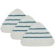 thumbnail image 1 of 3 Pack Washable Steam Mop Pads - Triangle Microfiber Cloth for Floor Cleaning, Reusable Mop Heads Replacement (3 Pieces), 1 of 2
