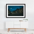 thumbnail image 2 of Shawinigan Streets 01 - Shawinigan Québec Canada Photography Street Photography Nightlife Architecture City Night Sky Scenic Black Framed Wall Art Print 5 x 7 inches, 2 of 4