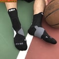 thumbnail image 4 of NBA Kobe Calcetines De Baloncesto De Gama Alta De Los Hombres De Tubo Medio Irving 5a Generación James Deportivospangjing, 4 of 4