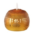 thumbnail image 2 of DOLITY LED Tea Lights Candle Flickering Electric Candle Lights Flameless Lotus Buddhist Yellow, 2 of 9