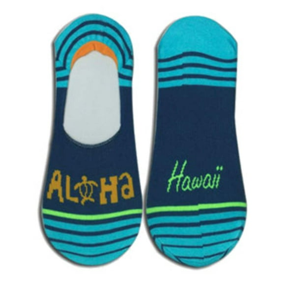 Aloha Honu No-Show Socks