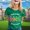 Green, variant on Graphic Tees for Women T-Shirts Ladies' Fashion Back To School Short Sleeve Round Neck Tee for Everyday Comfort and Casualwear Green XXL
