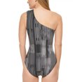 thumbnail image 4 of Calvin Klein BLACK MULTI One-Shoulder Starburst One-Piece Swimsuit, US 16, 4 of 4