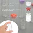 thumbnail image 4 of Uxcell Clear Glass Sample Vials, Liquid Bottles 20pack Red 5ml, 4 of 7