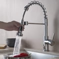 thumbnail image 6 of Blossom Commercial Style 2 -Function, Pull Down Single Handle Kitchen Sink Faucet in Chrome Finish, 6 of 8