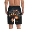 thumbnail image 3 of Kdxio Creative Casino Print Mens Sleep Shorts Bottoms Soft Comfy Pajama Wear Pants with Drawstring Pockets, 3 of 7