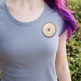 thumbnail image 2 of Cute Donut Pastel Sprinkles Spring Yummy Pinback Button Pin, 2 of 4