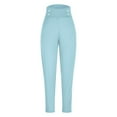 thumbnail image 5 of Fleece Lined Leggings Women Thick Soft High Waisted Tummy Control Yoga Pants Winter Thermal Warm Workout Pants, 5 of 8