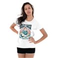 thumbnail image 4 of Street Fighter Chun Li Spring Foliage Womens Slim Fit Graphic Tee Brisco Brands S, 4 of 5