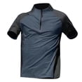 thumbnail image 3 of MuXiKeJi Clothes Men's Pullover Half Zip Sun Shirt Lightweight UPF 50+ Rash Guard Raglan Short Sleeve Quick Dry Athletic Tee Shirts, 3 of 6