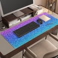 thumbnail image 5 of Rainbow Shine Glitter Desk Mat, Desk Accessory, Cute Workspace, Trendy Workspace, Trendy, 35.4x15.7in Large Gaming Mouse Pad, Cute Desk Topper, Pretty Desk Pad, 5 of 6